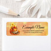 The Little Mystic Dragon. ラベル (インサイチュ)