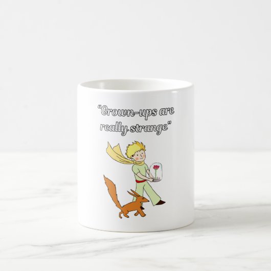 The Little Prince quote collection 2 コーヒーマグカップ (中央)