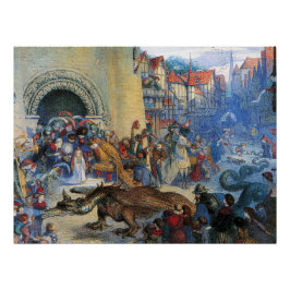 The Little Princess's Birthday Dragon ポスター