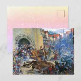 The Little Princess's Birthday Dragon  ポストカード