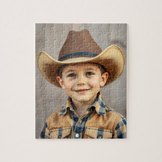 The Little Rancher’s First Rodeo Jigsaw Puzzle ジグソーパズル (縦)