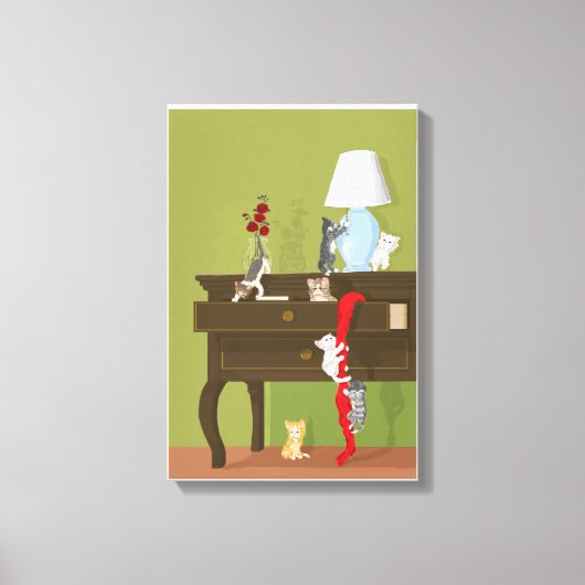 The little rascals キャンバスプリント (正面)