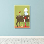 The little rascals キャンバスプリント (インサイチュ (ウッドフロア))