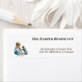 The Little Rockstar & His Furry Fan  ラベル (インサイチュ)