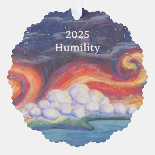 The Little Shot: Humility Paper Ornament Card オーナメントカード (正面)