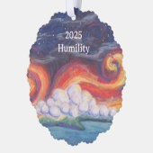 The Little Shot: Humility Paper Ornament Card オーナメントカード (左)