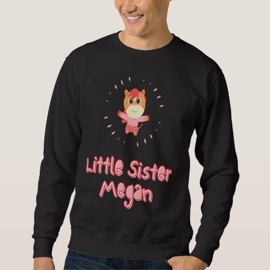 The Little Sister Megannnn  little sister T スウェットシャツ (正面)