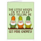 The Littles Voices Get More格言グリーティングカード (正面)