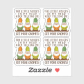 The Littles Voices Get More格言4 Contour Cut シール (シート)