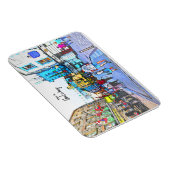 The Lively town of Galway-Ireland マグネット (右側)