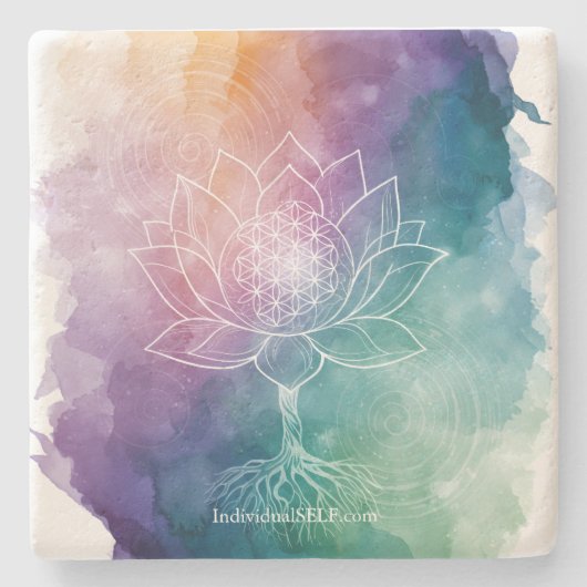 The Living Blueprint Stone Coaster ストーンコースター (正面)