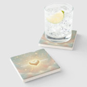 The Living Blueprint Stone Coaster ストーンコースター (横)