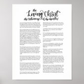 The Living Christ ポスター (正面)