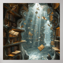 The Living Library ポスター