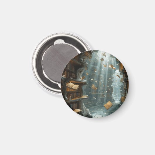 The Living Library マグネット (正面/裏面)