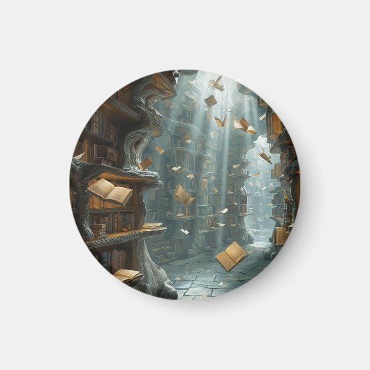 The Living Library マグネット (正面)