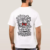 The LogicWizard | Street Art Fusion Tee Tシャツ (裏面)