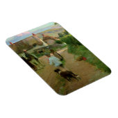 The Loiterers, 1888 (キャンバス上の油) マグネット (右側)