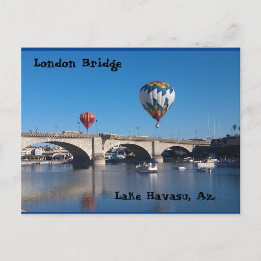 The London Bridge, Lake Havasu, Azポストカード ポストカード (正面)