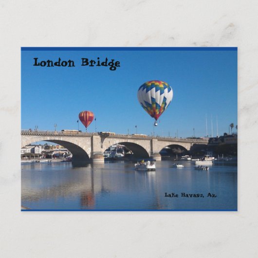 The London Bridge, Lake Havasu, Az ポストカード (正面)