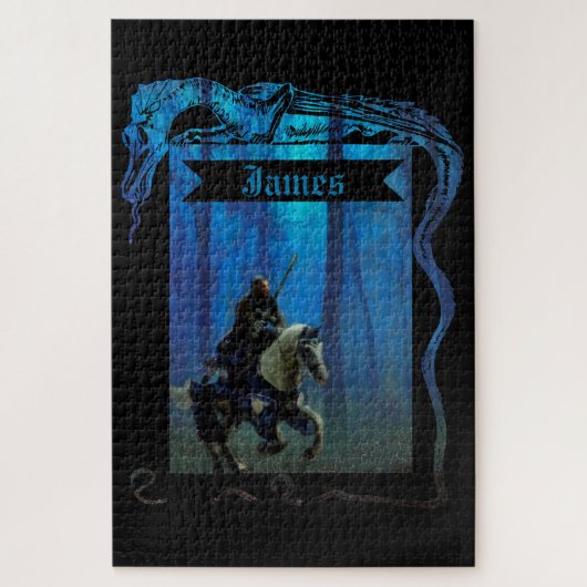 The Lone Knight: A Journey Through the Mist ジグソーパズル (縦)