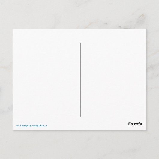 The Lone Knight: A Journey Through the Mist ポストカード (裏面)