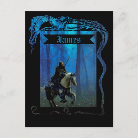 The Lone Knight: A Journey Through the Mist ポストカード (正面)