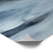 "The Lone Peak Silence" Retro Ski Pinup Movie ポスター (角)