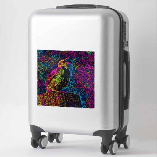 The Lonely Bird 3 シール (スーツケース)