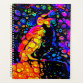 The Lonely Bird 4:  Liquid Art Style  プランナー手帳 (正面)