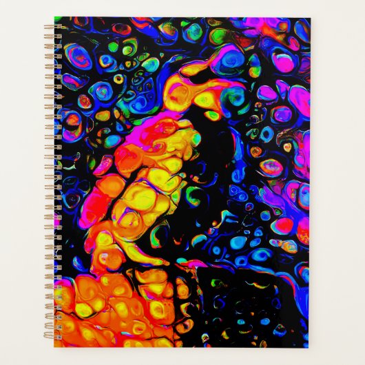 The Lonely Bird 4:  Liquid Art Style  プランナー手帳 (正面)