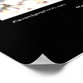 「The Loner」グレー・ウルフの写真ポスター ポスター (角)