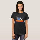 The Long Hodl, Chainlink To The Moon Crypto Item B Tシャツ (正面フル)