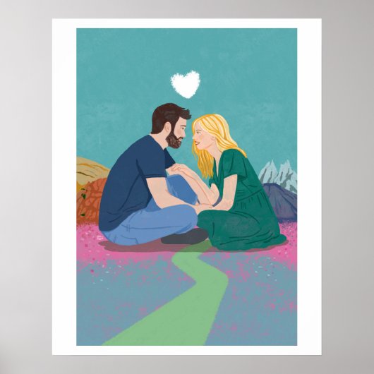 The long journey of respect, Digital illustration ポスター (正面)