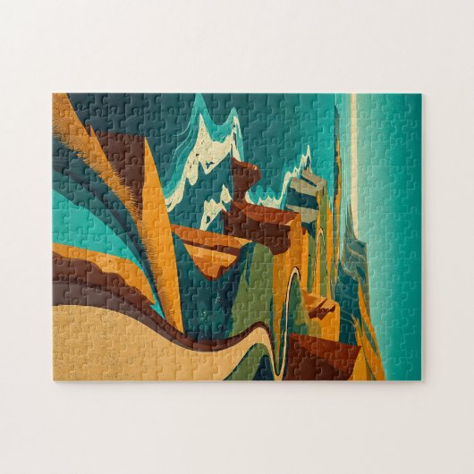 The Long Way Along the Sea ジグソーパズル (横)