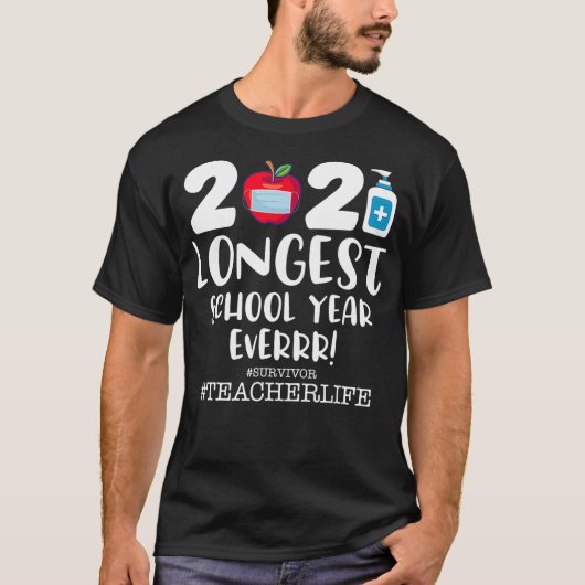 The Longest School Year Ever 2021  Tシャツ (正面)