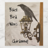 "The Lookout" - カスタマイズ可能 ワインラベル (シングルラベル)