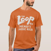 The Loop 97.9 – Chicago’s Classic Rock Radio Tシャツ (正面)