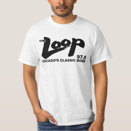 The Loop 97.9 FMシカゴのクラシックRock Tシャツ