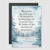 The Lord 賛美 You Bible Winter Magnetic Card (正面/裏面)