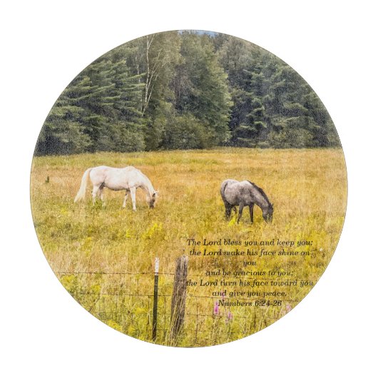 The Lord bless you and keep you; カッティングボード (正面)