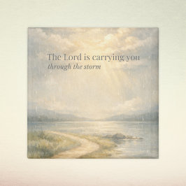 The Lord Is Carrying You Christian Faith マグネット
