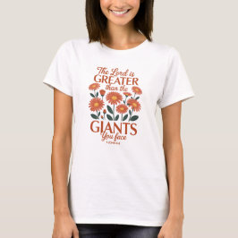 The Lord Is Greater Faith Tシャツ