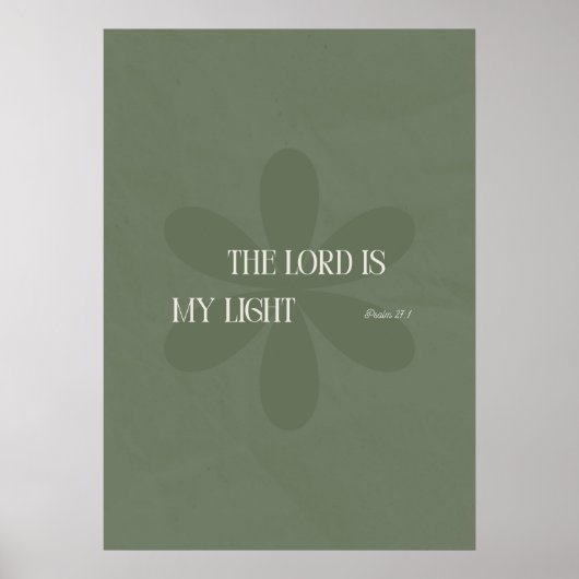 The Lord is My Light ポスター (正面)
