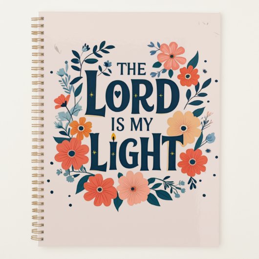 The Lord is My Light Planner  プランナー手帳 (正面)