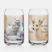 The Lord is my light. (Psalm 27:1) ガラス缶 (正面)