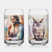 The Lord is my light. (Psalm 27:1) ガラス缶 (裏面)