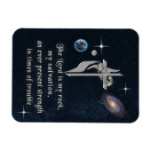 The Lord is my rock マグネット (横)