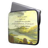 The Lord is my Shepard  ラップトップスリーブ (正面左)
