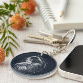 The Lord is my Shepard. Psalm 23. Acrylic Keychain キーホルダー (正面右)